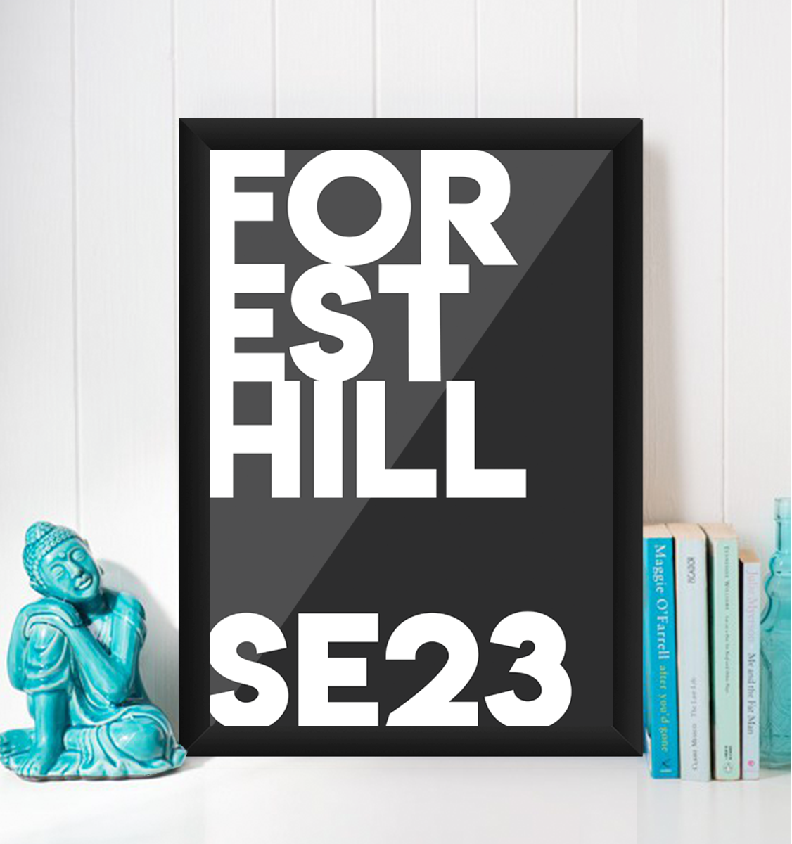 Forest Hill Typography Giclée Art Print