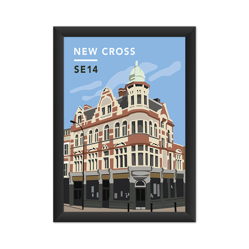 New Cross SE14 - Giclée Art Print