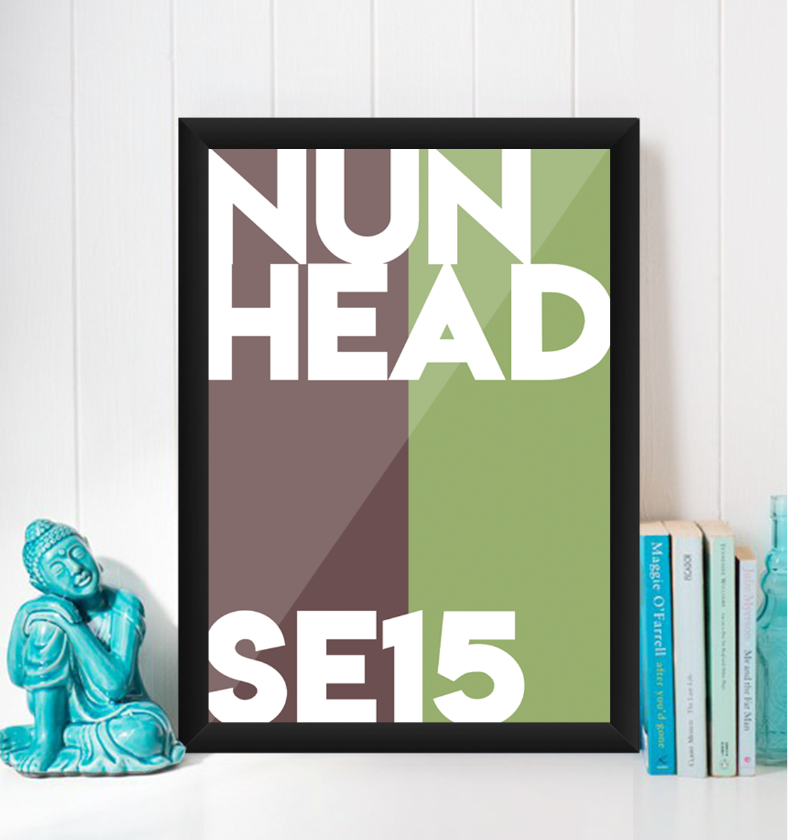 Nunhead Typography Giclée Art Print