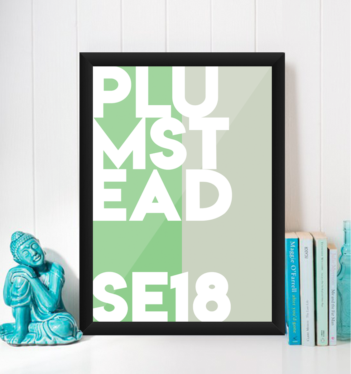 Plumstead Typography SE18 Giclée Art Print
