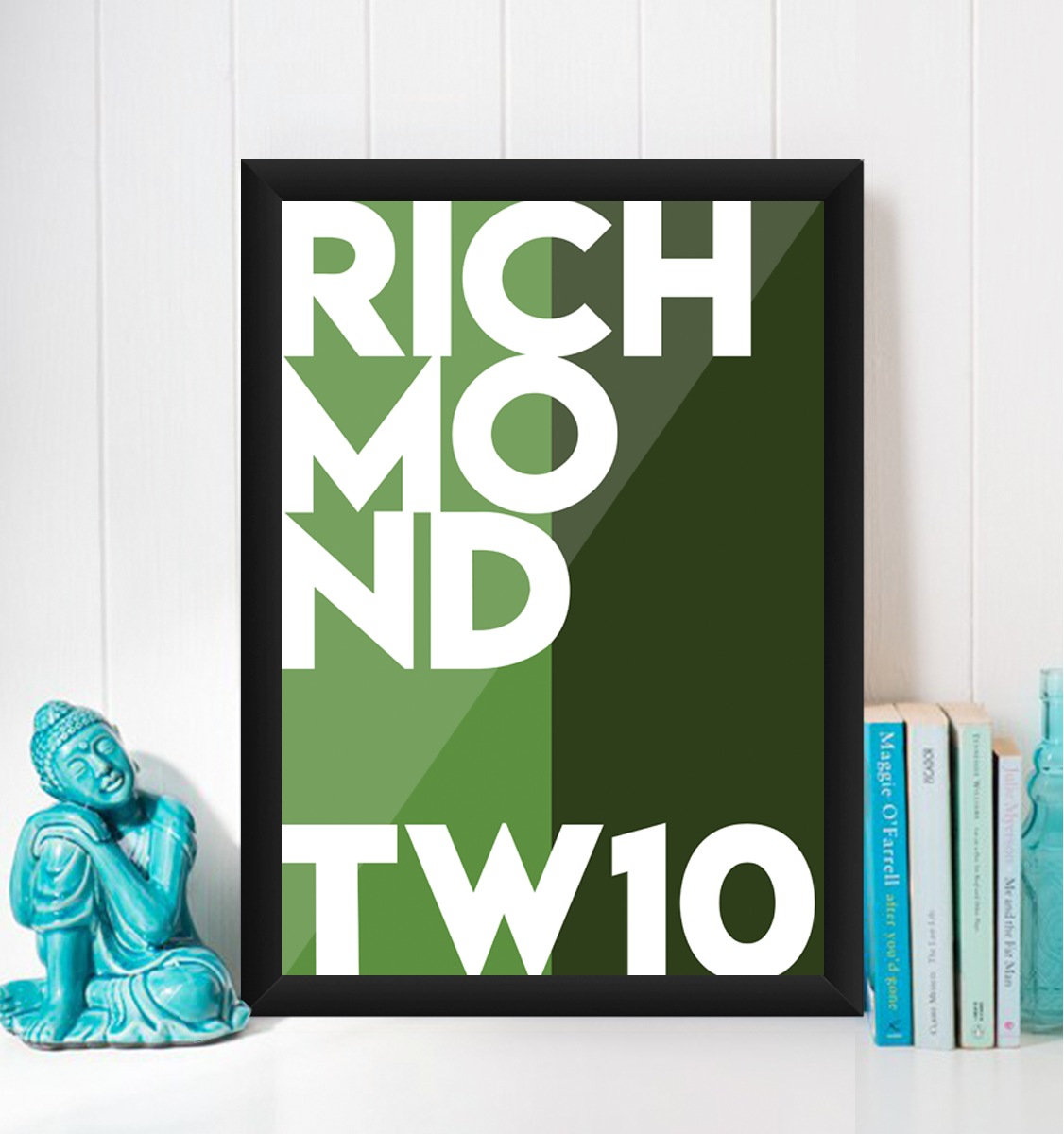 Richmond Typography Giclée Art Print - TW10
