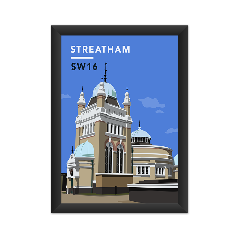 Streatham Common Pumping Station SW16 - Giclée Art Print