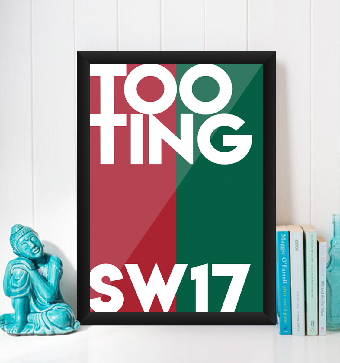 Tooting Typography Giclée Art Print