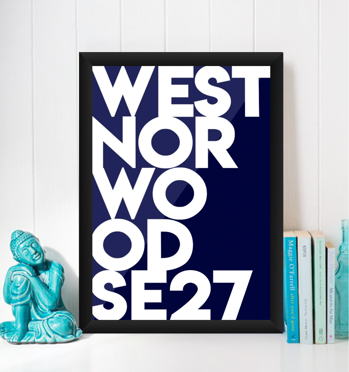 West Norwood Typography Giclée Art Print