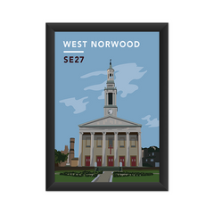 West Norwood St. Luke's Church SE27 - Giclée Art Print