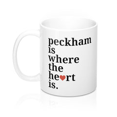 Peckham is Where The Heart Is Mug