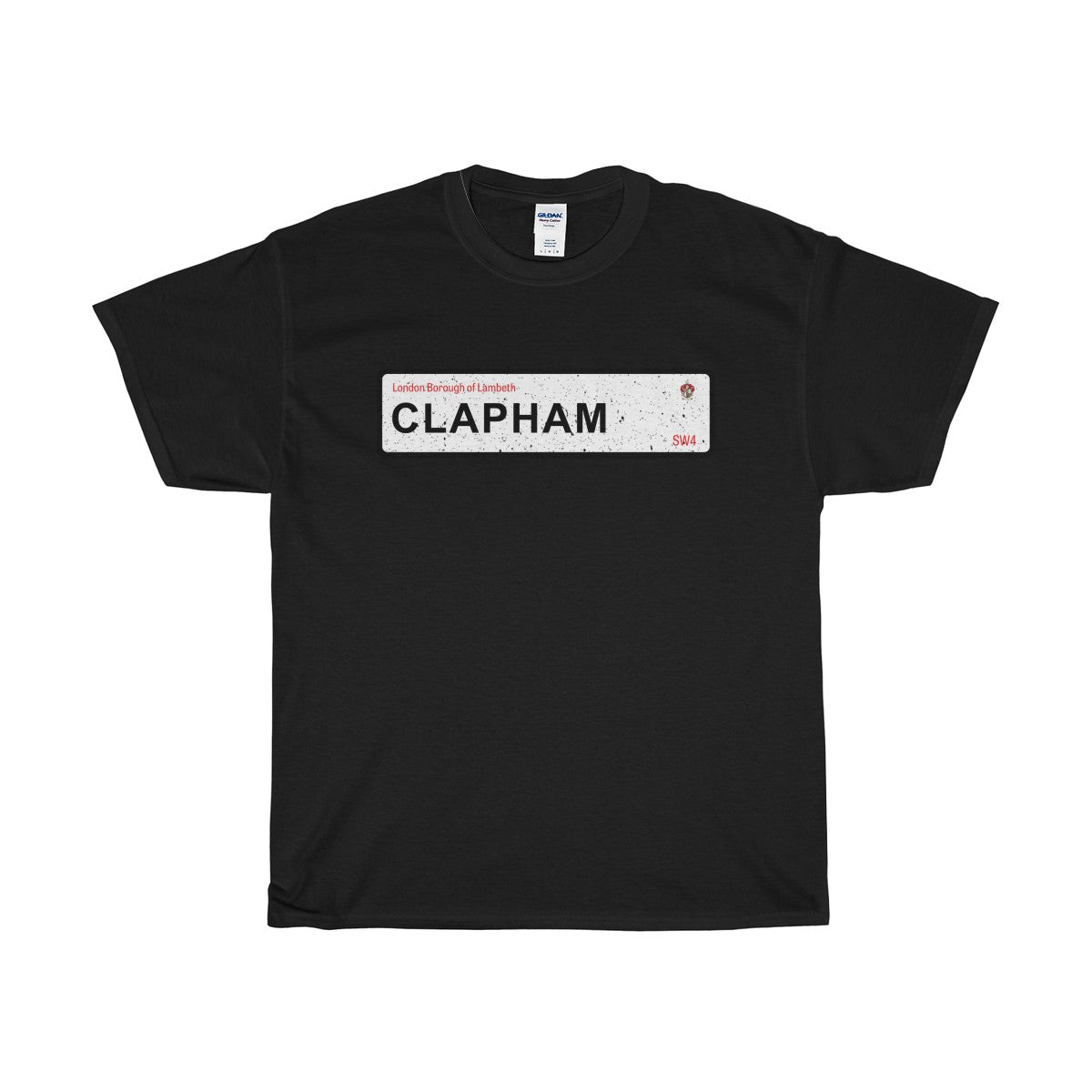 Clapham Road Sign SW4 - T-Shirt