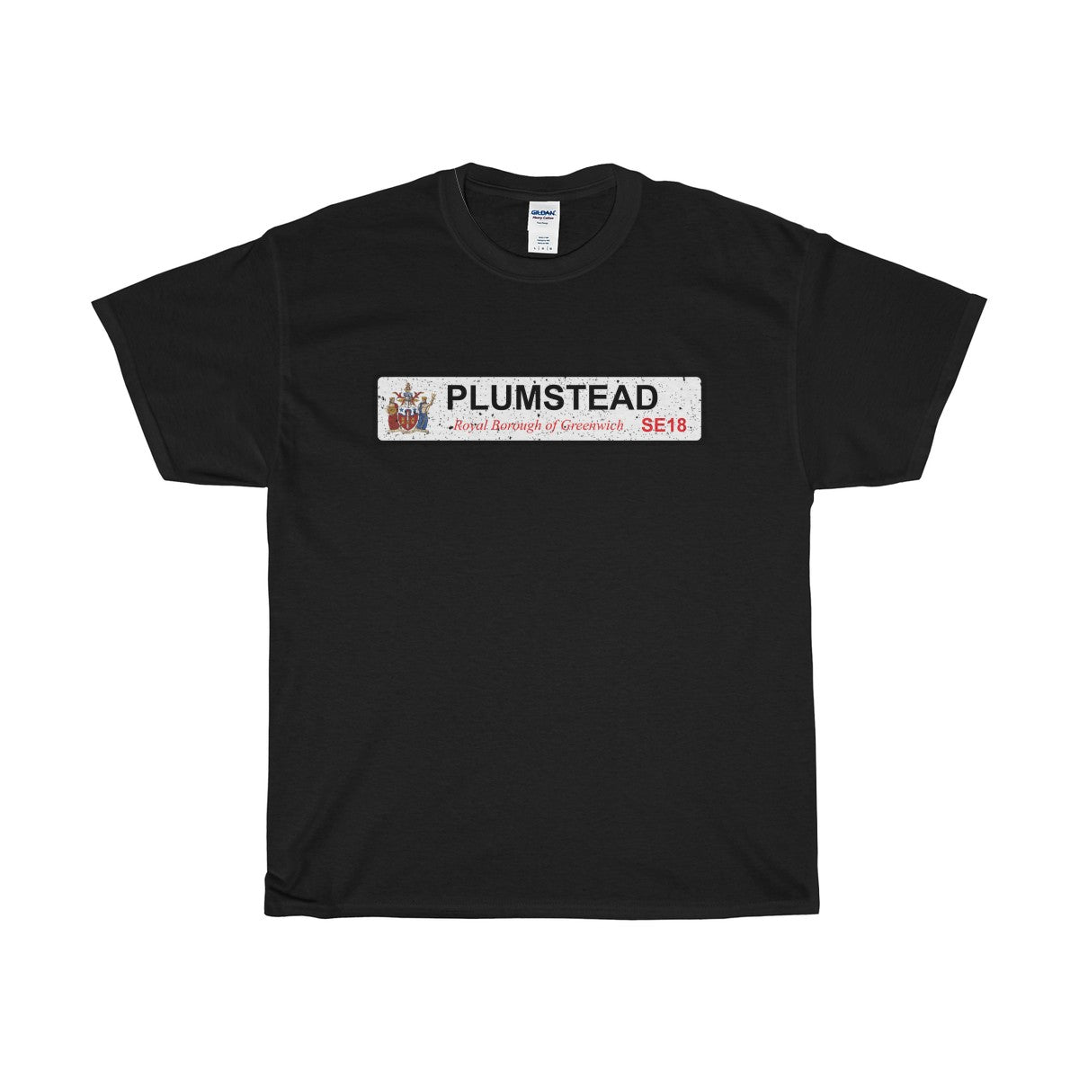 Plumstead Road Sign SE18 T-Shirt