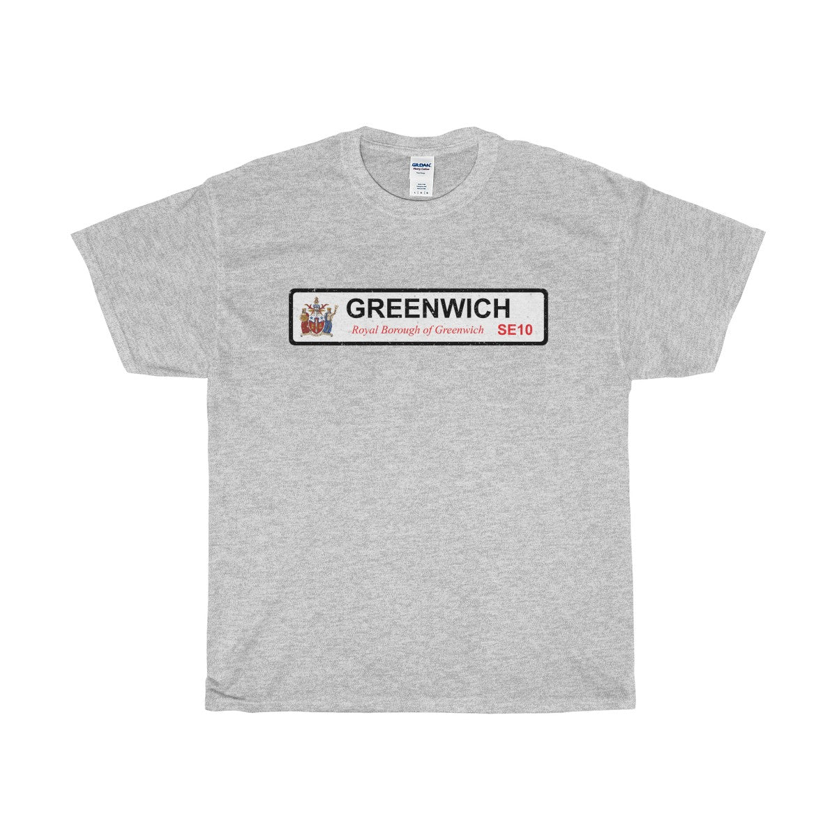 Greenwich Road Sign SE10 T-Shirt