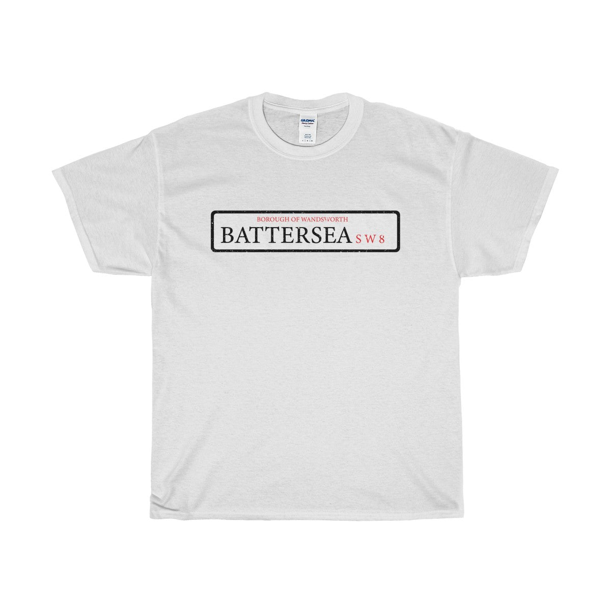Battersea Road Sign SW8 T-Shirt