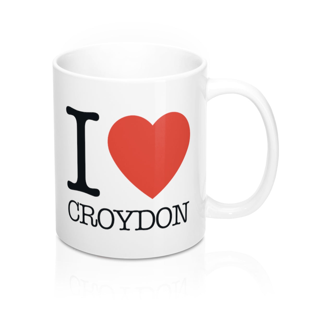 I Heart Croydon Mug