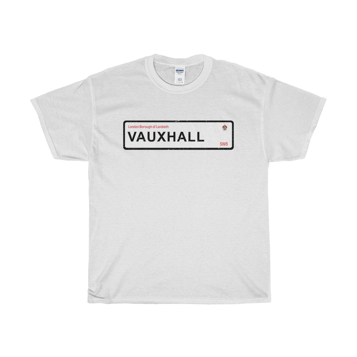 Vauxhall Road Sign SW8 T-Shirt