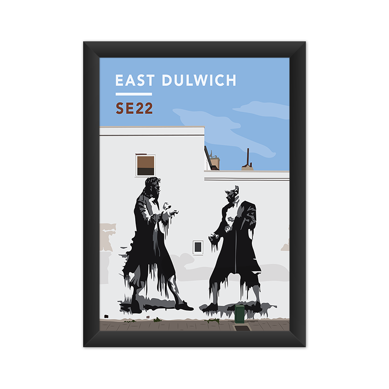East Dulwich Street Art SE22 - Giclée Art Print