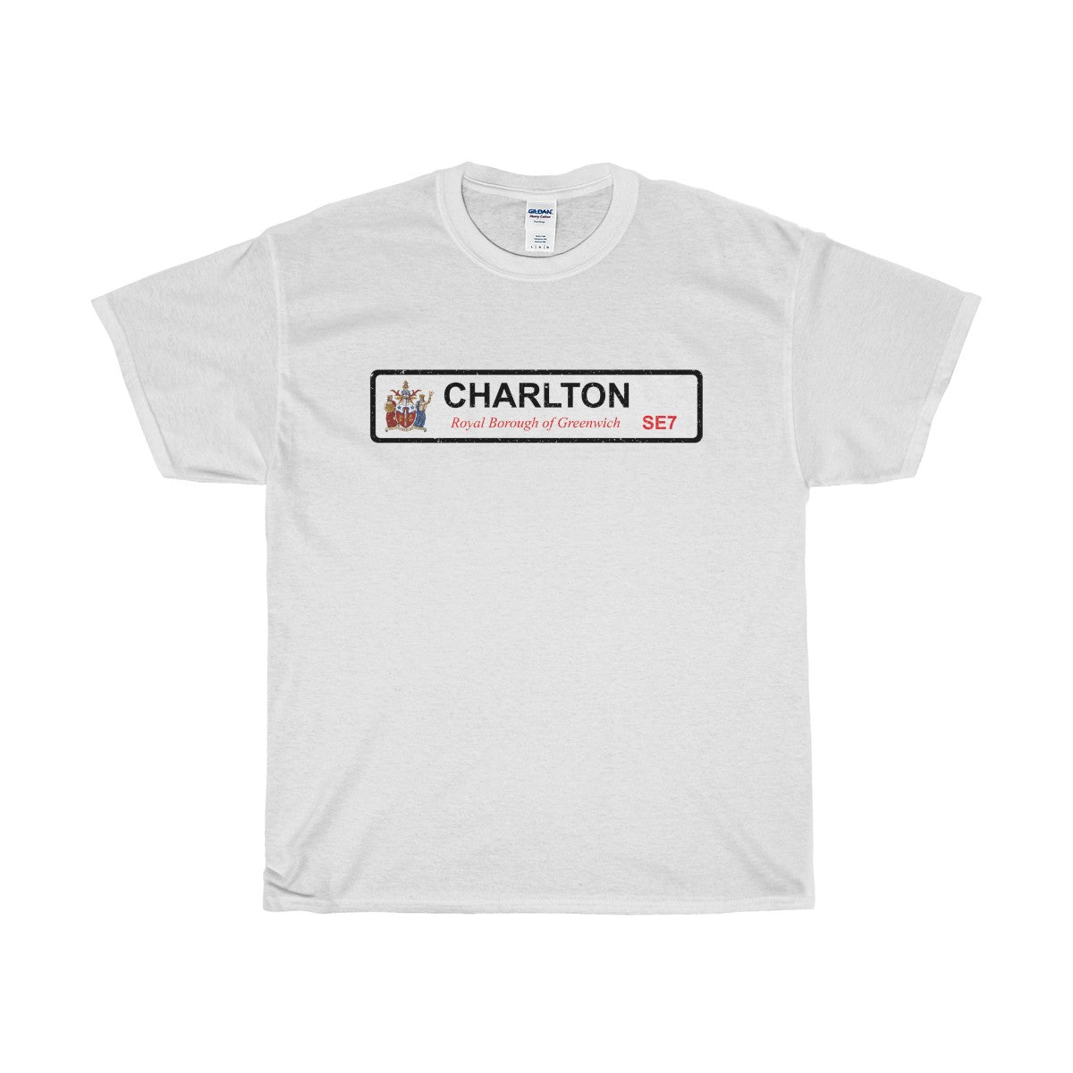 Charlton Road Sign SE7 - T-Shirt