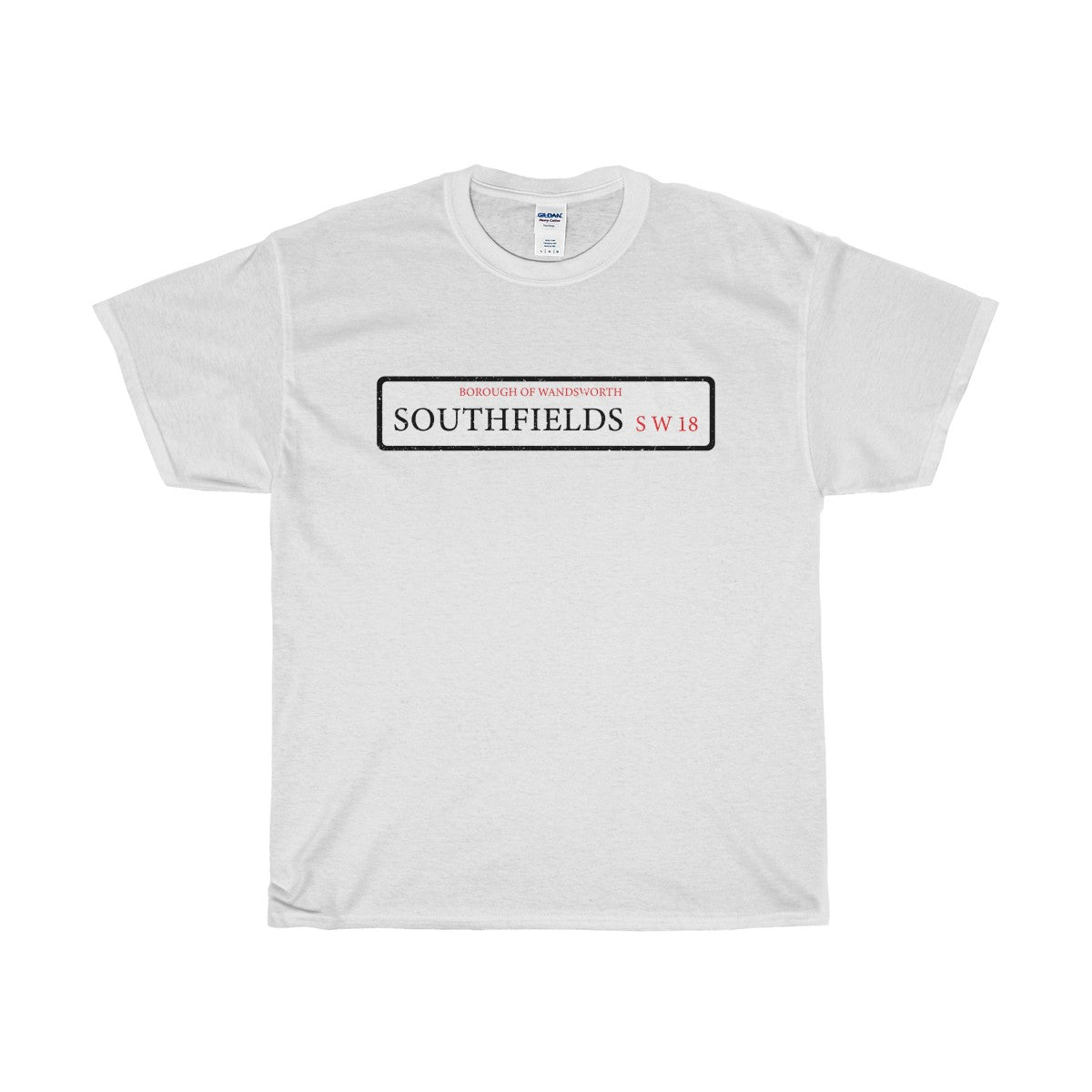 Southfields Road Sign SW18 T-Shirt