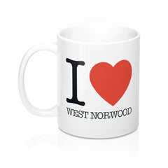I Heart West Norwood Mug