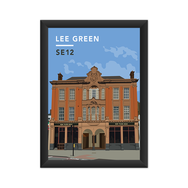 Lee Green/Old Tigers Head SE12 - Giclée Art Print