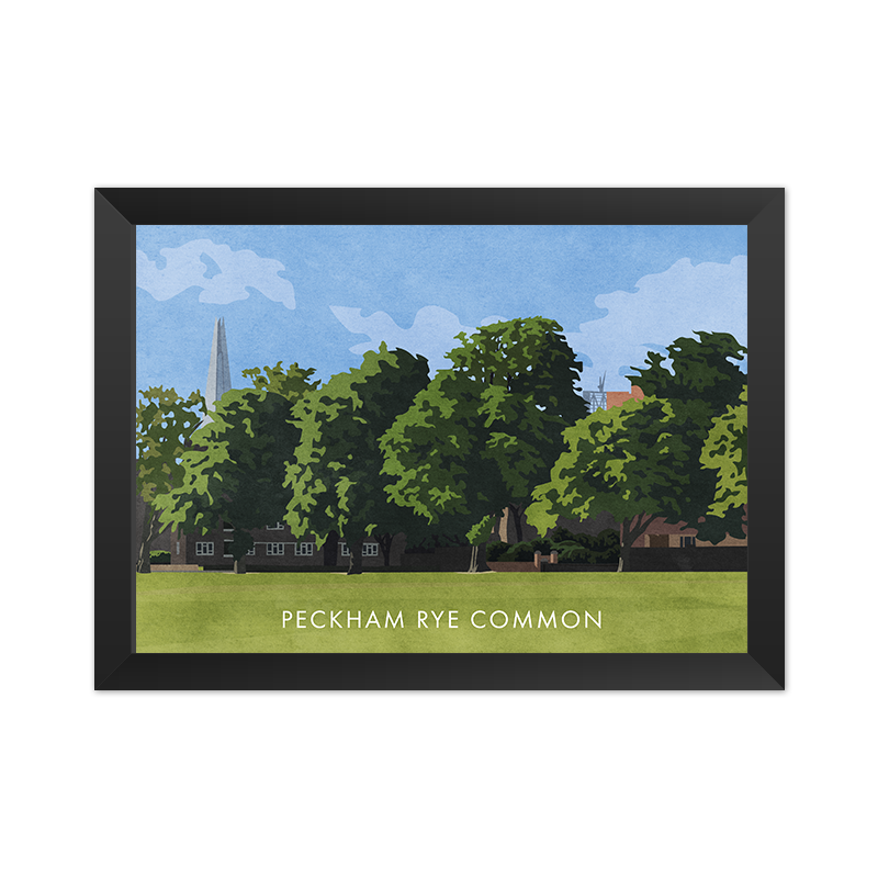 Peckham Rye Park - Giclée Art Print