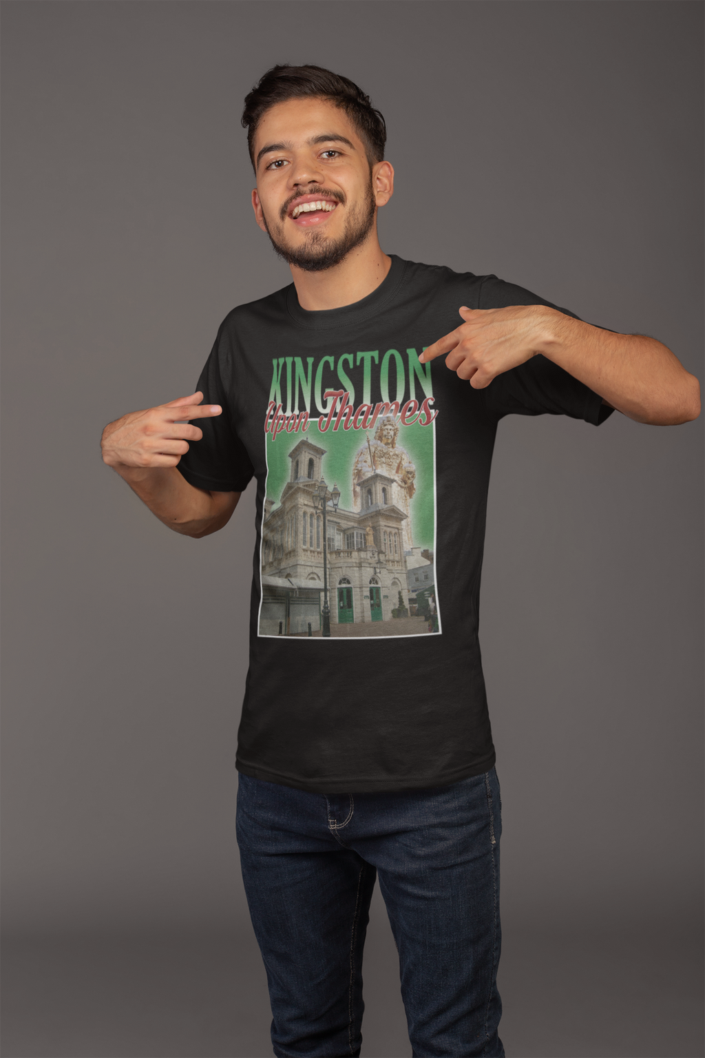 Kingston Upon Thames 90s Style Unisex T-Shirt