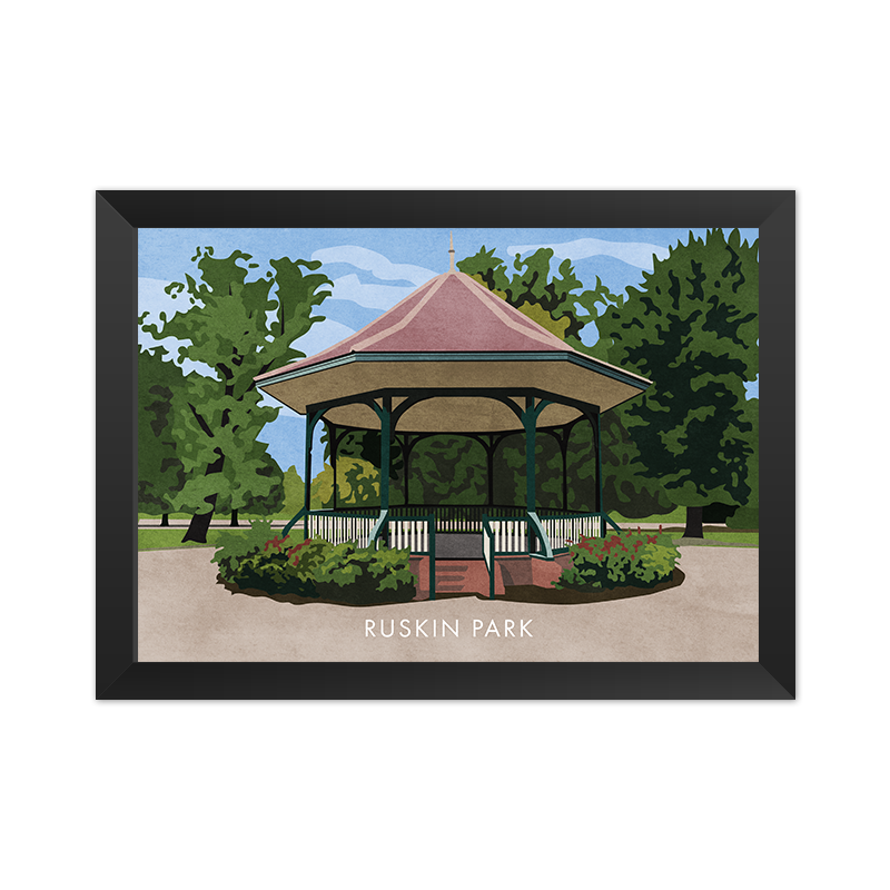 Ruskin Park SE5 - Giclée Art Print