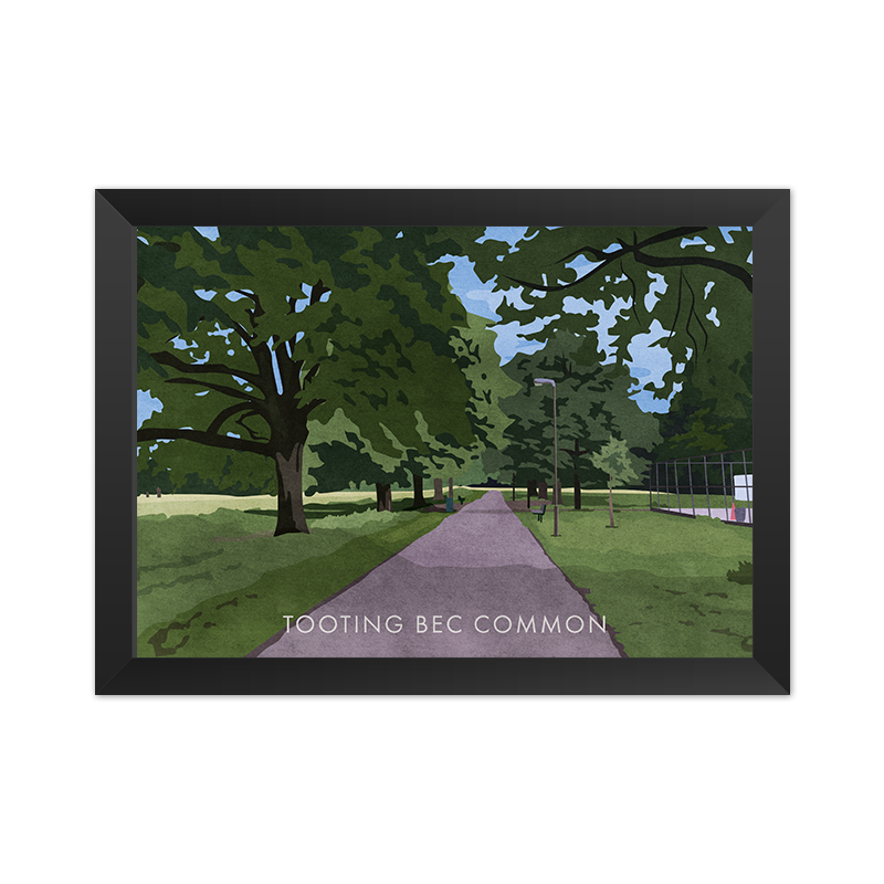 Tooting Bec Common - Giclée Art Print