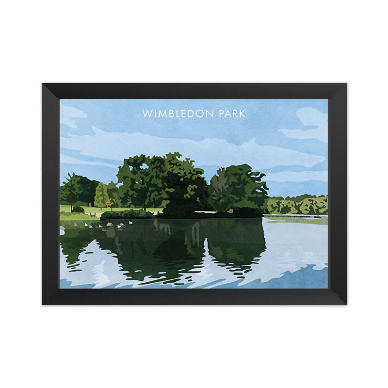 Wimbledon Park SW19 - Giclée Art Print
